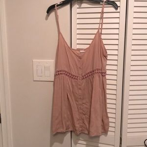 Pink Flowy Blouse - XL